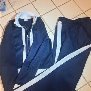 Zara Navy and White Jacket